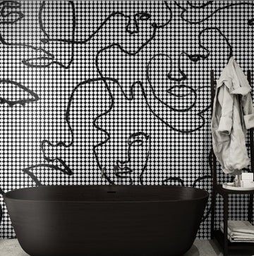 Face First Tiles by Miss Lolo