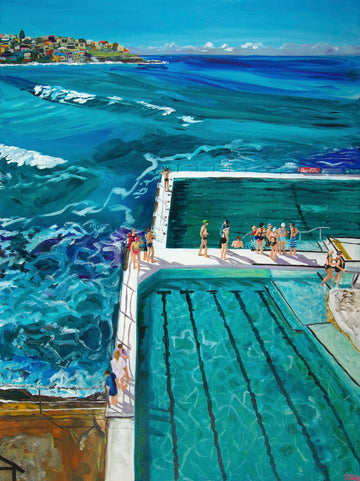 Ice Bergs Pool, Bondi by Rachel Rae