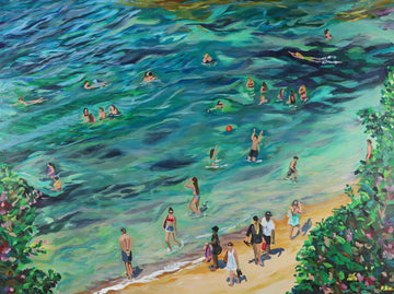 Summer Swims at Little Bay by Rachel Rae