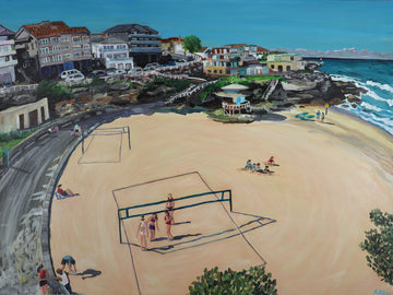 Tamarama Beach Volleyball at Little Bay by Rachel Rae