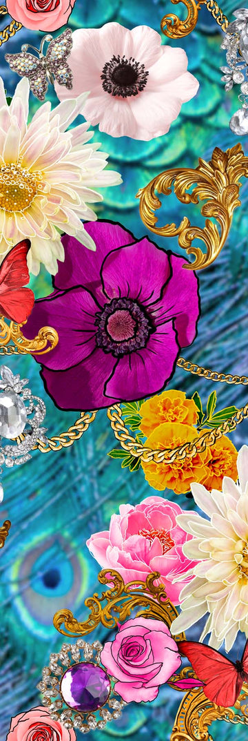 Electric Avenue Removable Bathroom Wallpaper