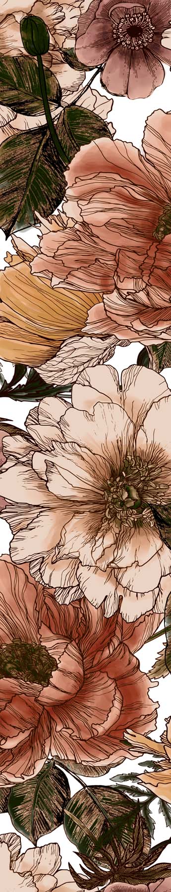 Poets of the Fall Removable Bathroom Wallpaper