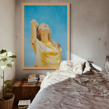 Retro Daydreamer Girl by Julia Ockert
