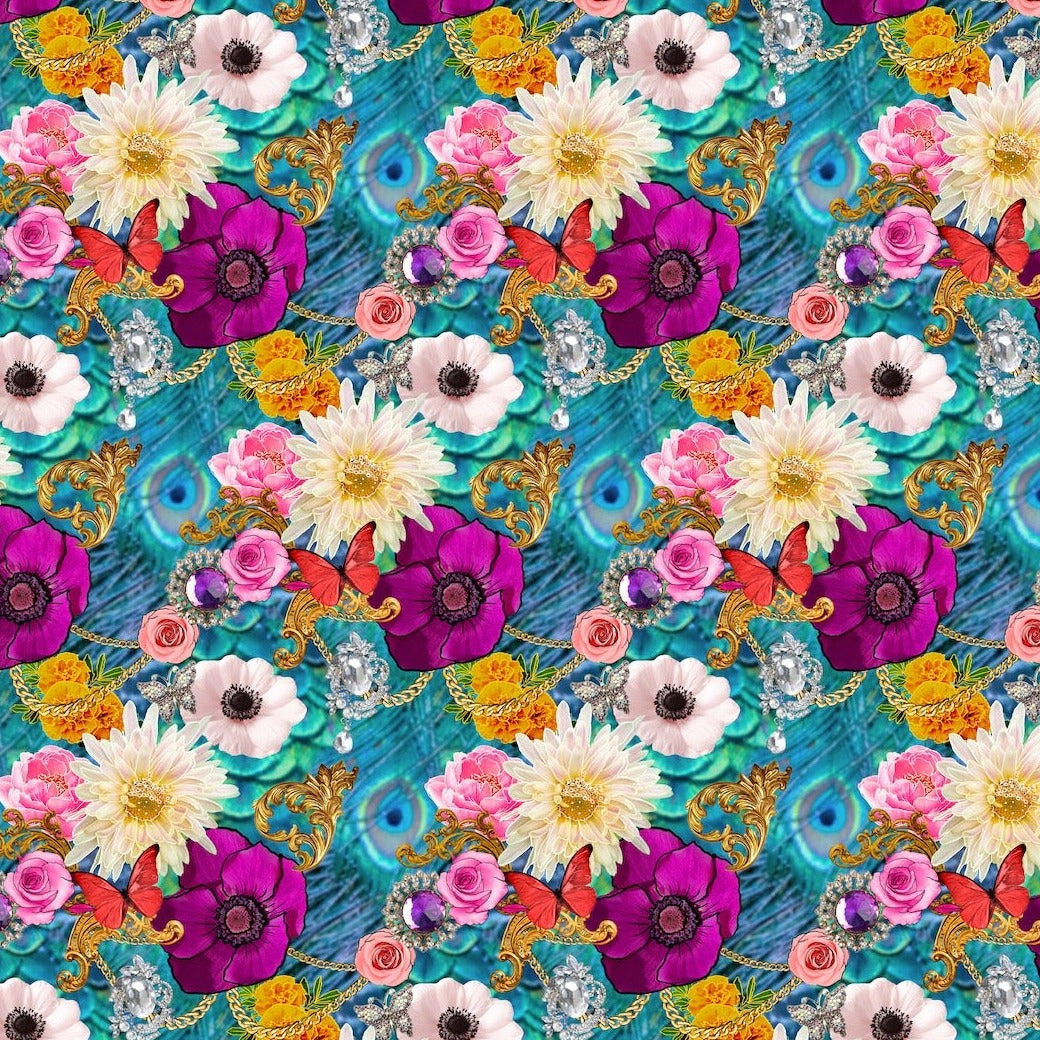 Electric Avenue Wallpaper - Large Scale Maximalist Wall Covering