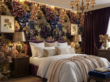 Heavenly Hydrangea Wallpaper by Miss Lolo