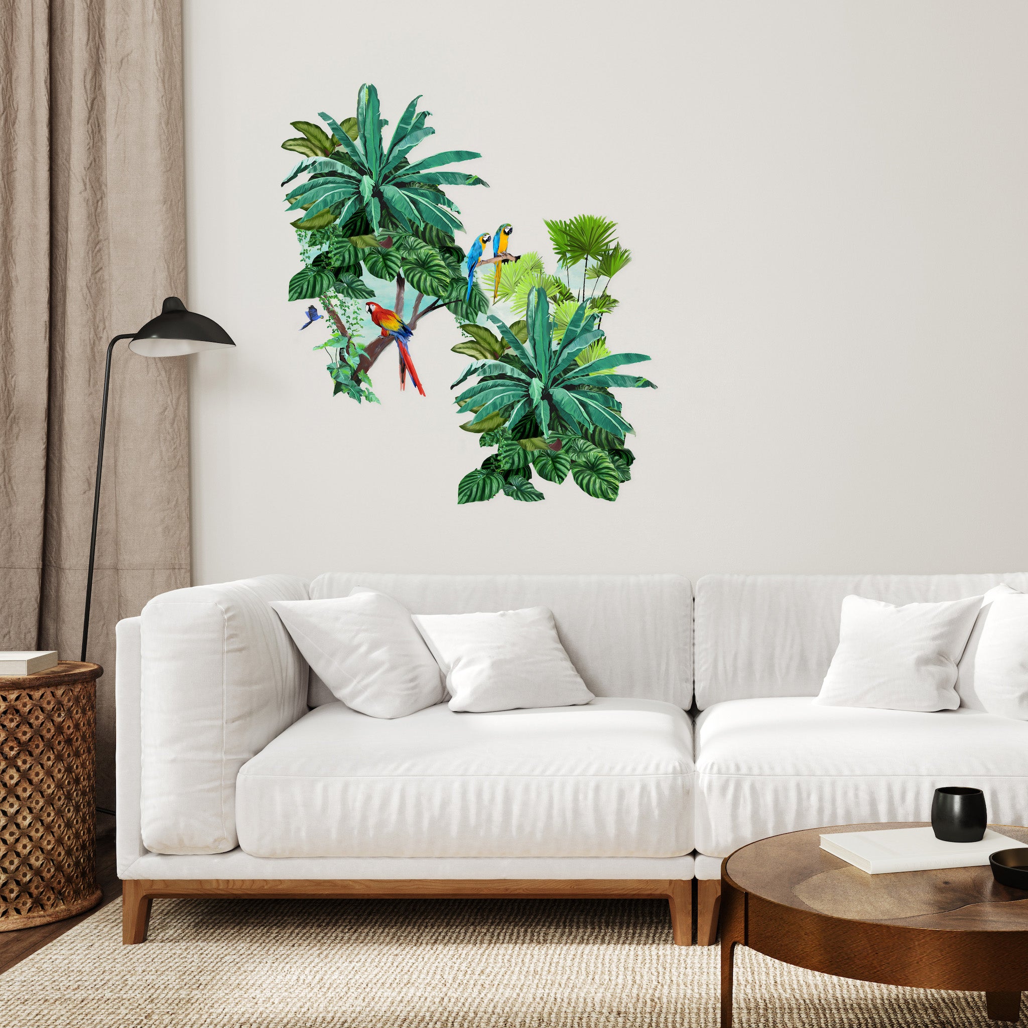 Tropical Macaw Decal